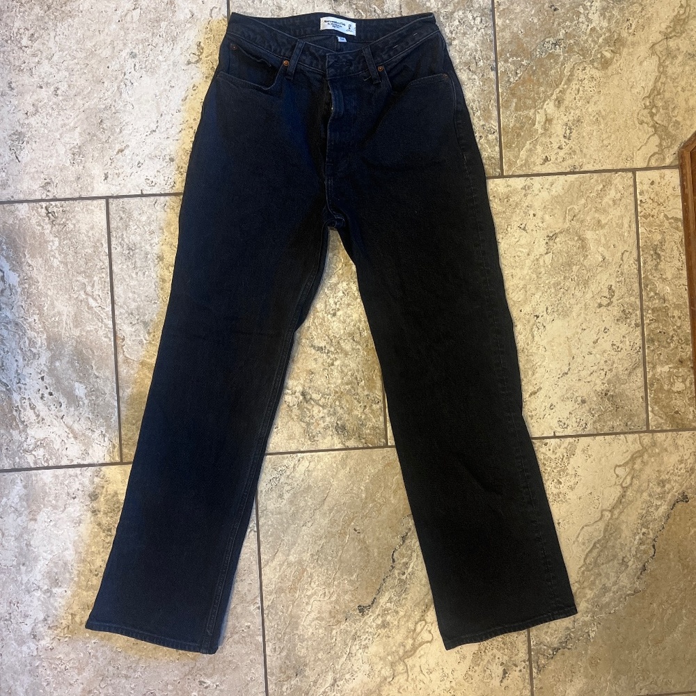 Abercrombie curve love high rise 90’s relaxed jeans